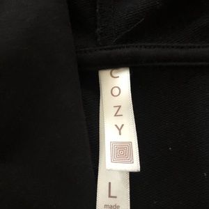 Black LuLaRoe Hooded Sweatshirt